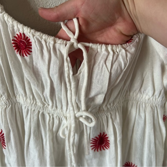Free People Emory Embroidered Midi Dress - Picture 7 of 13